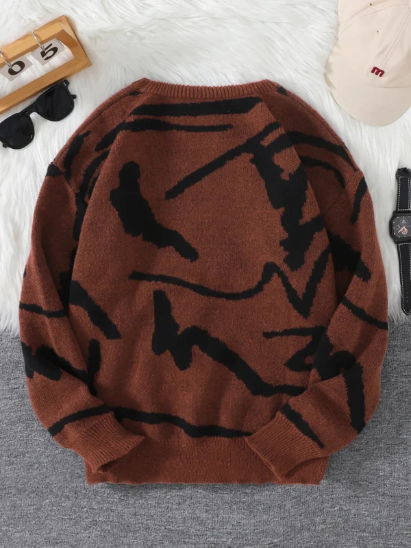 Graffiti Jacquard Sweater - Image 12