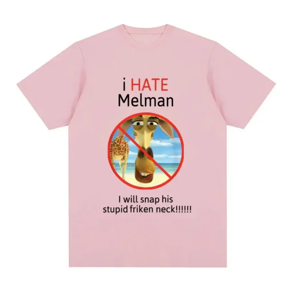 T-shirt I hate Melman - Image 4